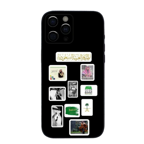 كفر آيفون أنيق بعلم السعودية – تصميم وطني مميز - JAWAL BOX